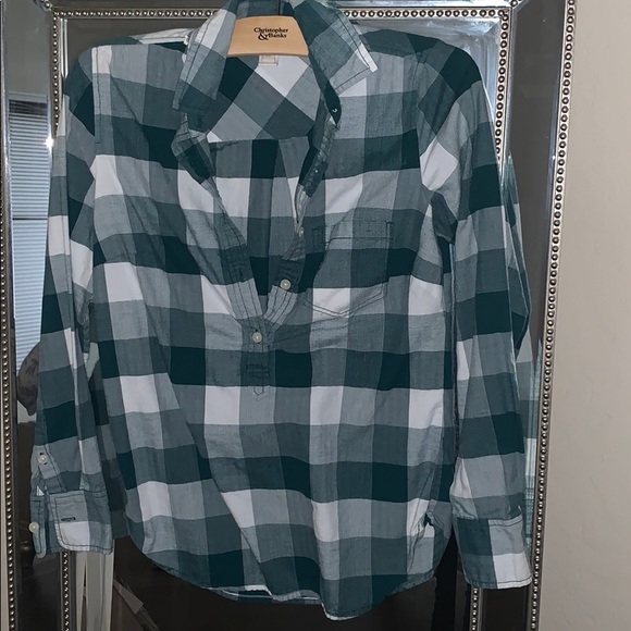 J.crew cute green top - Picture 1 of 2